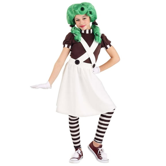 Girl's Chocolate Factory Worker Costume