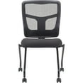 thumbnail image 4 of Lorell, Nesting Chair, 2 / Carton, Black, 4 of 7