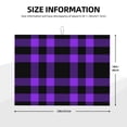 thumbnail image 4 of Bingfone Purple Buffalo Plaid ,18" x 24"Dish Drying Mat for Kitchen Counter,Ultra Absorbent Microfiber, 4 of 7