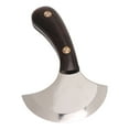 thumbnail image 3 of Cuchillo Redondo de Cuero, cuchillo Redondeo de Cuero One Piece Molida de Bricolaje Incisivo Hoja para Artesanías, 3 of 7