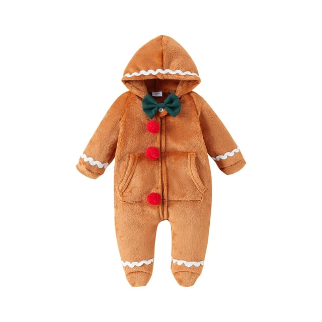 Mono Con Capucha Para Niños, Conjunto Con Pies Para Niñas Y Niños, Ropa De Uso Diario Para Vacaciones Longitud 60cm