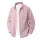 thumbnail image 2 of pstuiky camisas de manga larga para hombre, Camisa informal de manga larga con solapa y botones a rayas para hombre. camisetas de hombre m, 2 of 4