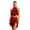 Burgundy, variant on Women Cha-cha Tango Dance Dress Ballroom Competition Dancewear Salsa Rumba Performance for Swing Royal Blue S