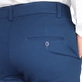 thumbnail image 4 of Pantalón Corte Regular Color Azul Plúmbago De Algodón Para Caballero, 4 of 5