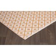 thumbnail image 4 of Erbanica 5' x 8' Indoor Outdoor Sand Orange Diamond Reversible Plastic Rug, 4 of 5