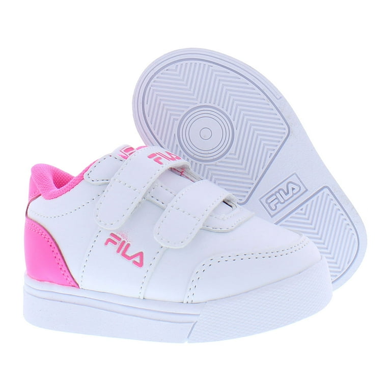 Fila Girls' Lo-Top G1000 Sneakers white/multi, toddler
