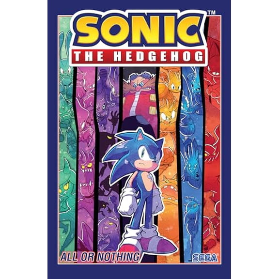 Pre-Owned Sonic the Hedgehog Sonic the Hedgehog, Vol. 7: All or Nothing, Book 7, (Paperback)