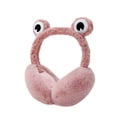 thumbnail image 2 of Winter Warm Earmuffs Cute Plush Fur Ear Warmer New Cartoon Women Ear Cover Protector Girls Students Faux Furry Earlap Ear Muffs (Grey), 2 of 7