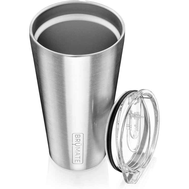 BrMate Shaker, 20oz Triple-Insulated Stainless Steel Cocktail Shaker and  Tumbler With Clear, Shatter-Proof Top and Lid (Stainless) 