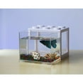 thumbnail image 4 of Triumph Small Fish Tank, Golden Fish Tank, Betta Fish Tank, Desktop Ornamental Plastic Fish Tank, Clear Acrylic, Eco-Friendly Small Desktop - Product Color White, 4 of 5