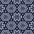 thumbnail image 1 of Ahgly Company Machine Washable Indoor Square Transitional Night Blue Area Rugs, 8' Square, 1 of 7