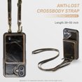 thumbnail image 5 of Elehold PU Leather Zipper Pocket Wallet Case for iPhone 16 Plus RFID Blocking Card Holders Large Capacity Anti-Scratch Detachable Handstrap Shockproof Case, Coffee, 5 of 8