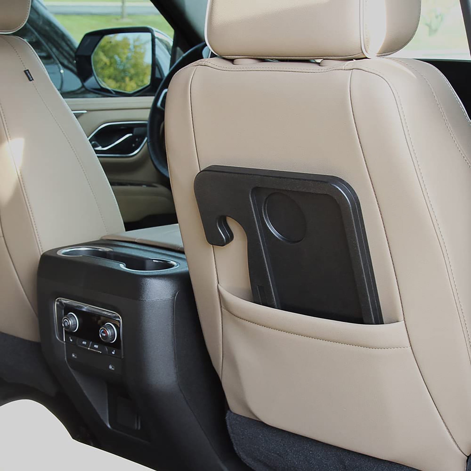 Auto Drive Reversible Steering Wheel Table Desk for Cars and Trucks, Mobile Office, Black