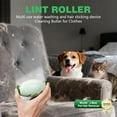 thumbnail image 4 of Reusable Lint Roller, 1 Pack Mini Travel Lint Rollers for Pet Hair Extra Sticky, Washable, Portable, Green, 4 of 15