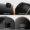 thumbnail image 4 of Wall Mounted Automatic Soap Dispenser, Electric Soap Proposal Machine, Rechargeable with Temperature Display, Suitable for Kids and Adults (Black), 4 of 5