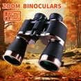 thumbnail image 2 of HLONK [Lexagone Jumeau HD] HD 10x50 Télescope Jumeau Professionnel / Télécommande Compacte Télescope Extérieur avec Prisme et Revêtement Parfait pour Randonnée Camping Observation des Oiseaux Football, 2 of 6