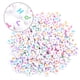 thumbnail image 4 of 500 cuentas de letras acrílicas de 7 colores, cuentas redondas del alfabeto AZ para hacer pulseras y collares, 4 of 15