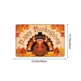 thumbnail image 6 of suore Fall Door Mat Welcome Pumpkin Doormat, Non Slip Farmhouse Front Door Rug, Rectangular Floor Mat for Outdoor Entrance Porch, Thanksgiving Autumn Home Holiday Entryway Decor, 6 of 6
