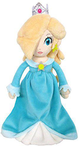 Super Mario Galaxy Plush Princess Rosalina Soft Toy Stuffed Animal Doll Teddy 9" 