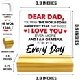 thumbnail image 2 of Zomyto Ideas Gift for Father's Day,Gifts for Dad from Daughter Son,Dad Birthday Gifts,Dad Gifts,Christmas Gifts for Dad,Unique Gifts for Dad,Dad Definition Acrylic Plaque, 2 of 7