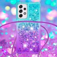 thumbnail image 4 of Funda para Samsung Galaxy A33 5G Brillantina Líquida Divertida Reluciente y con Cristales en Movimiento Cuerpo Cruzado con Cordón Ajustable, 4 of 5