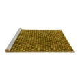 thumbnail image 2 of Ahgly Company Machine Washable Indoor Rectangle Abstract Yellow Modern Area Rugs, 6' x 9', 2 of 4