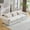 White, variant on 102" Modular Sectional Cloud Sofa, Folding Convertible Sofa Bed, Floor Boneless Couch, Modular Cushion Couch, for Living Room, Bedroom and Recreation Room, White