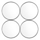 thumbnail image 1 of Espejo de maquillaje de 4 piezas con aumento de 5 aumentos, espejo cosmético de belleza, lupa, 1 of 6