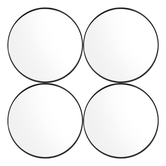 Espejo de maquillaje de 4 piezas con aumento de 5 aumentos, espejo cosmético de belleza, lupa