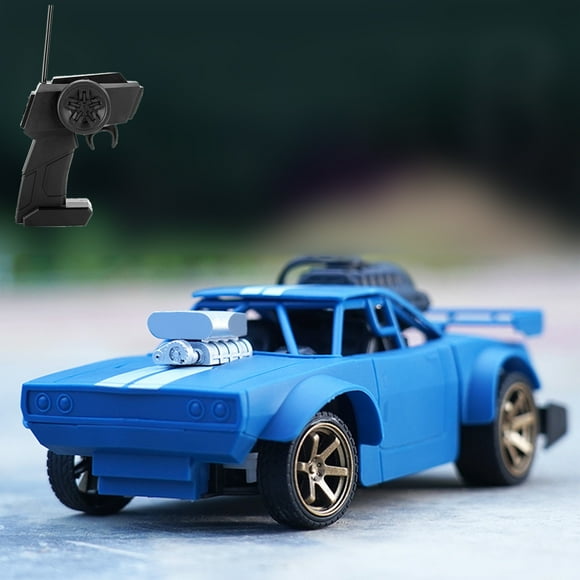 EGNMCR Car Model New Remote Control Car For Kids High Speed Race Drift RC Cars Toy With Cool LED Spray, Kids Outdoor Toys For 4 Boys Girls Birthday Gifts RC Vehicle
