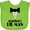 Apple Green, variant on Inktastic Grandma's Lil Man Boys Baby Bib
