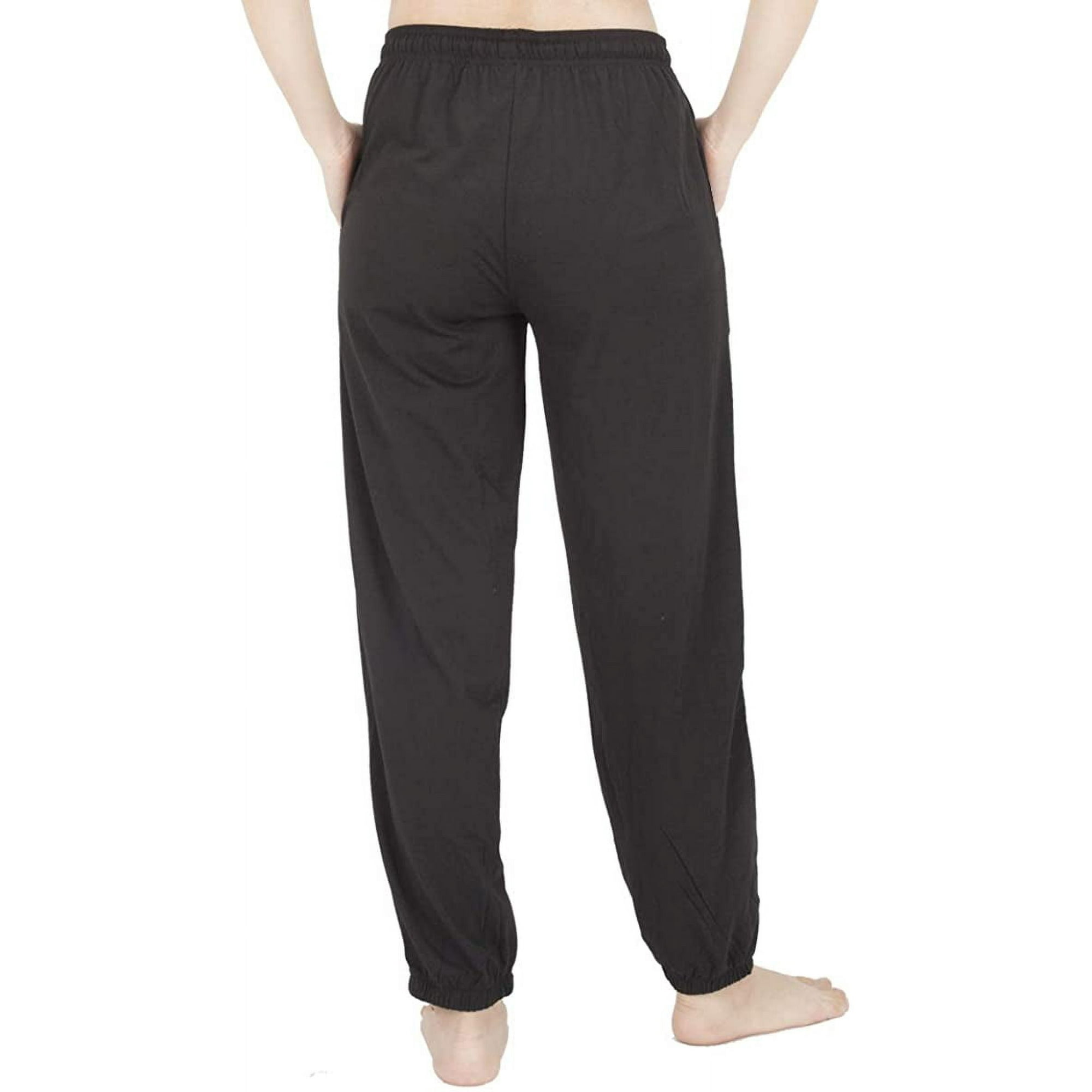 Women's cotton lounge pants with pockets hotsell