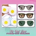 thumbnail image 3 of Elegante Soporte Para Anteojos De Cuero Pu, Bolsa Para Gafas De Sol, Linda Bolsa De Almacenamiento De Gafas De Dibujos Animados Con Gancho Para Viajes, Compras, Playa Minnieouse AP006521-06, 3 of 6