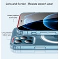 thumbnail image 3 of Magnetic Case for iPhone 15 PRO MAX, Compatible with MagSafe Wireless Charging, Shockproof Phone Bumper Cover, Anti-Scratch Clearview, 3 of 7