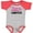 Baseball Heather and Red, variant on Inktastic Future Lawyer Boys or Girls Baby Bodysuit