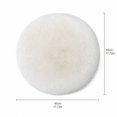 Soft Mat For Rabbit 18In Soft Rabbit Plush Round Pet Cushion Pad Multi Purpose Sleeping Mat ...