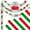 Red White Green, variant on 300 USA-Themed Paper Chain Strips for Crafting. No Glue or Tape Needed. Kid Friendly & Family Fun. 10 Stars-and-Stripes Patterns. Over 50 Feet of Paper Chains for Party Decorations