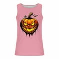 thumbnail image 4 of Byworldtasic Men's Sleeveless Tank Mens Halloween Printed Personalized Fashion Tank Tops Men Tank Top Cut Off Shirts Tank, 4 of 5
