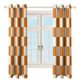 thumbnail image 4 of Colorful Geometric Checkered Luxury Window Curtains Blinds for Living Room Bedroom Bathroom Kicthen Door Home Decor 2 Panels, 4 of 6