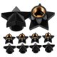 thumbnail image 5 of unbranded 10Ud Tapas Para Válvulas De Neumáticos En Inoxidable Color Negro Con Estrella Para Autos, 5 of 8
