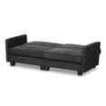 thumbnail image 5 of Baxton Studio Felicity Modern and Contemporary Fabric Upholstered Sleeper Sofa, Multiple Colors, 5 of 7