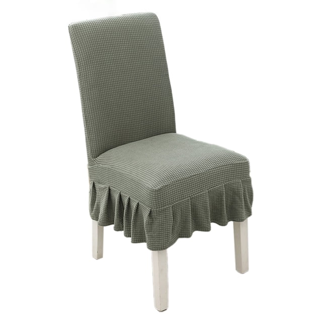 4 fundas para sillas de comedor, extraíbles, lavables y resistentes a la suciedad, para hogares, restaurantes y exteriores