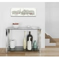 thumbnail image 4 of Epic Art 'World Cafe II Paris Panoramic' by Avery Tillmon,  Acrylic Glass Wall Art, 36"x12", 4 of 8