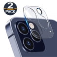 thumbnail image 1 of [2 packs] PST Premium Ultra Thin Tempered Glass Camera Lens Shield Protector for iPhone 12 Pro Max (6.7"), 1 of 2