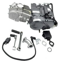 Complete 140cc Engine Motor Kit Manual Clutch Electric Start 4 Speed ...