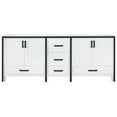 thumbnail image 4 of Lexora Home Ziva 84" Vanity Cabinet in White, 4 of 6