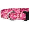 thumbnail image 5 of Country Brook Petz® Deluxe Pink Bone Camo Reflective Dog Collar, Small, 5 of 6