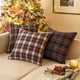 thumbnail image 3 of Fundas de almohada decorativas MIULEE Scottish Plaid 45x45 cm, 2 unidades, 3 of 7
