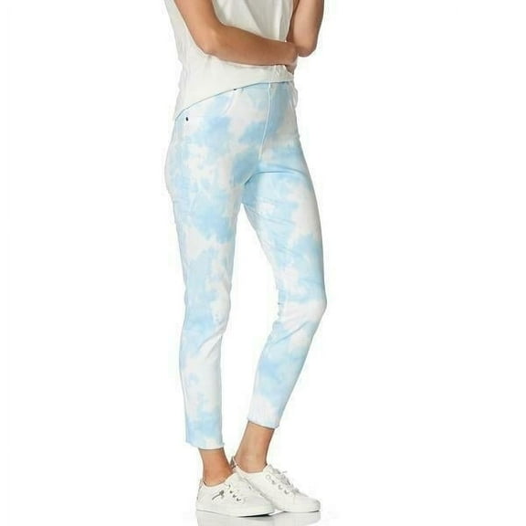 HUE Women's Denim High Waist Skimmer Leggings, BLUE SKY, M New with box/tags