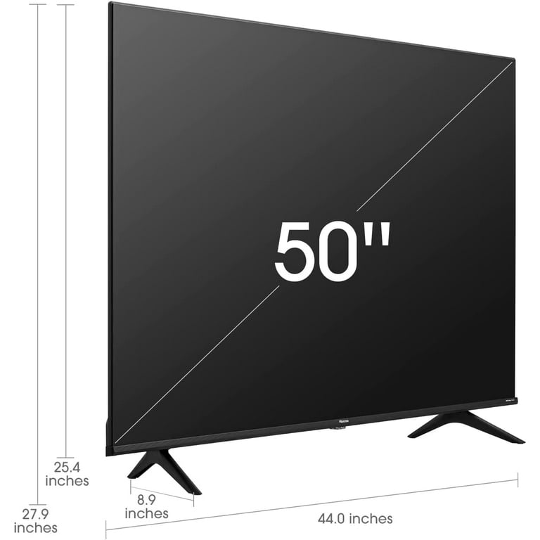 Hisense 50-Inch Class A6 Series 4K UHD Google Smart TV with